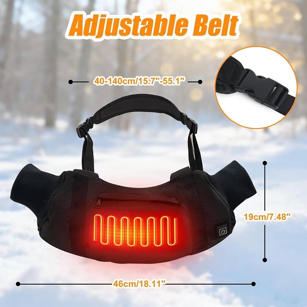 Adjustable Belt

40-140cm/15.7"-55.1"

19cm/7.48"

46cm/18.11"