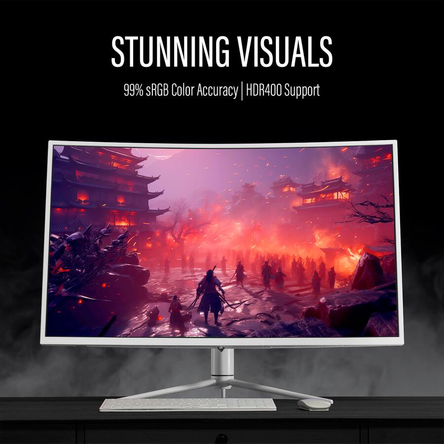 391 Inches Screen Deco Gear 39 Inch Curved Widescreen Gaming Monitor, 2560x1440, 165 Hz ...