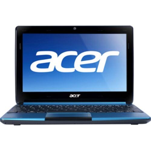 Front Standard. Acer - 10.1" Aspire One Netbook - 1 GB Memory - 320 GB Hard Drive.