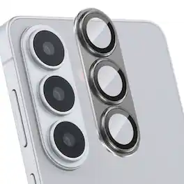 UUCOVER - 9H Tempered Glass Camera Lens Protector for Samsung Galaxy S26+, Scratch Resistant Anti-Reflective Protective Cover - Gray
