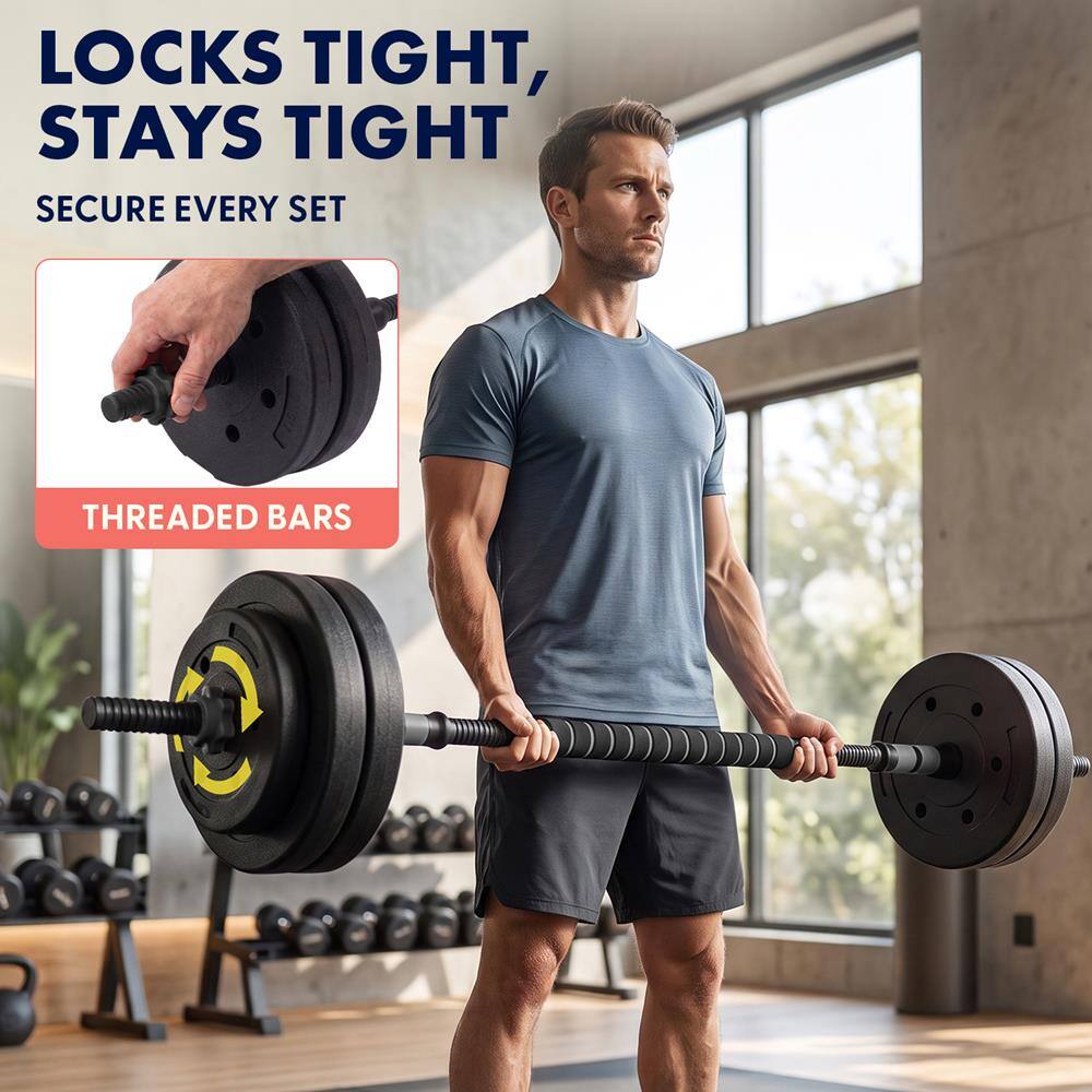 LOCKS TIGHT, STAYS TIGHT  
SECURE EVERY SET  

THREADED BARS