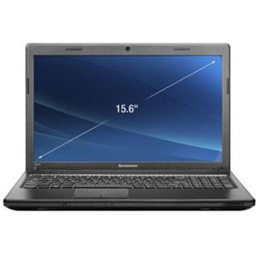 Front Standard. Lenovo - 15.6" Essential Notebook - 4 GB Memory - 500 GB Hard Drive - Black.