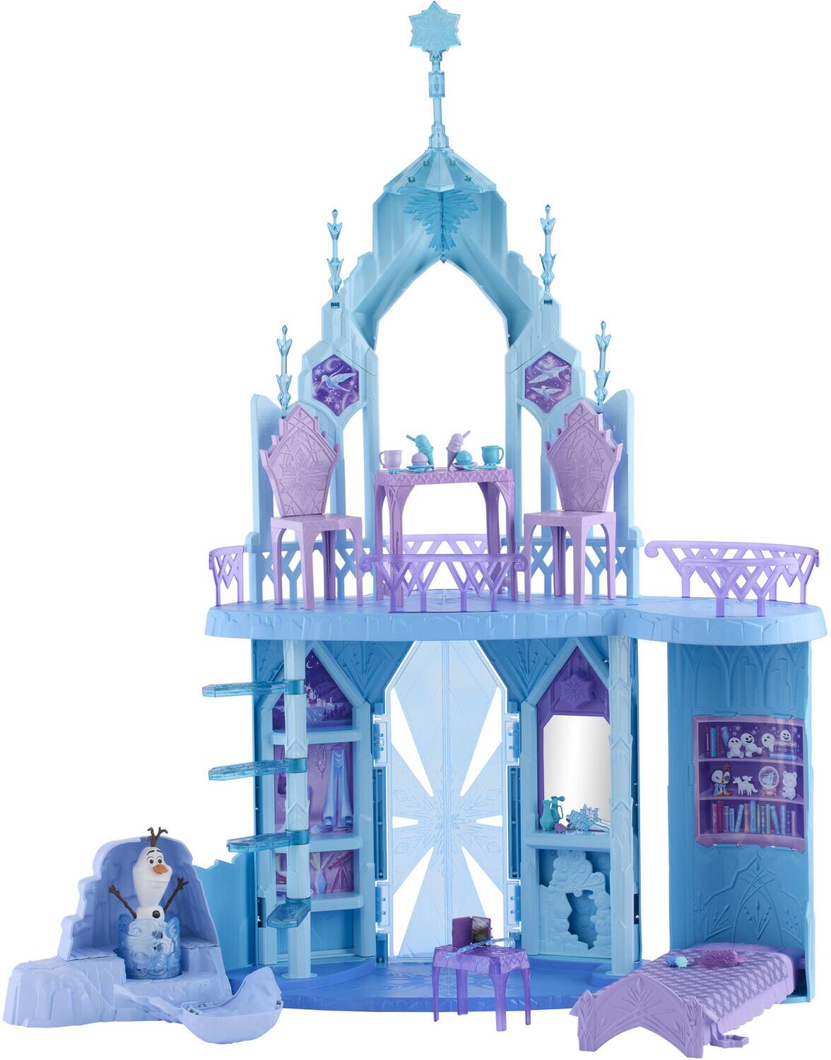 Alt View 1. Barbie - FROZEN ELSA ICE CASTLE PLAYSET.