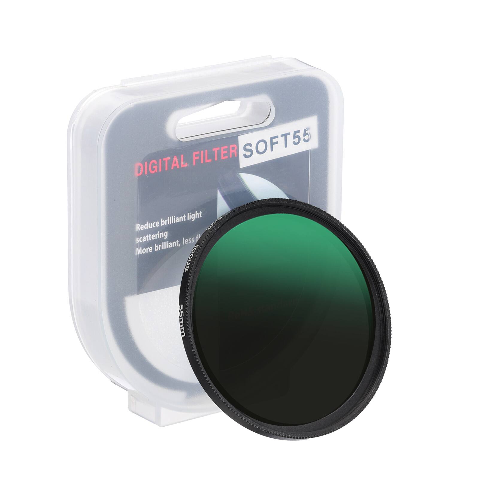 DIGITAL FILTER SOFT55  
Reduce brilliant light scattering  
More brilliant, less P  
55mm