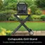 Collapsible Grill Stand Durable, foldable stand makes it easy to grill anywhere.