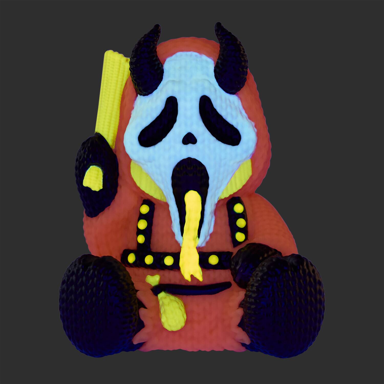 Alt View 1. Handmade by Robots - Handmade by Robots - Ghost Face: Krampus #339 (Glow in the Dark)   - COLLECTIBLES - Multicolor.