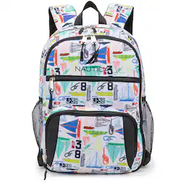 Nautica - 16 Inch Backpack for Kids and Teens - Sailboats