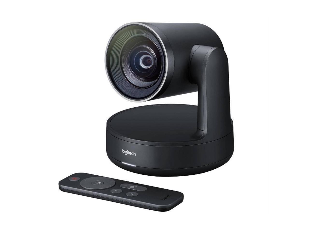 Alt View 5. Logitech - Logitech Video Conferencing Camera - 13 Megapixel - 60 Fps - Matte Black Slate Gray - Usb 3.0 - Graphite.