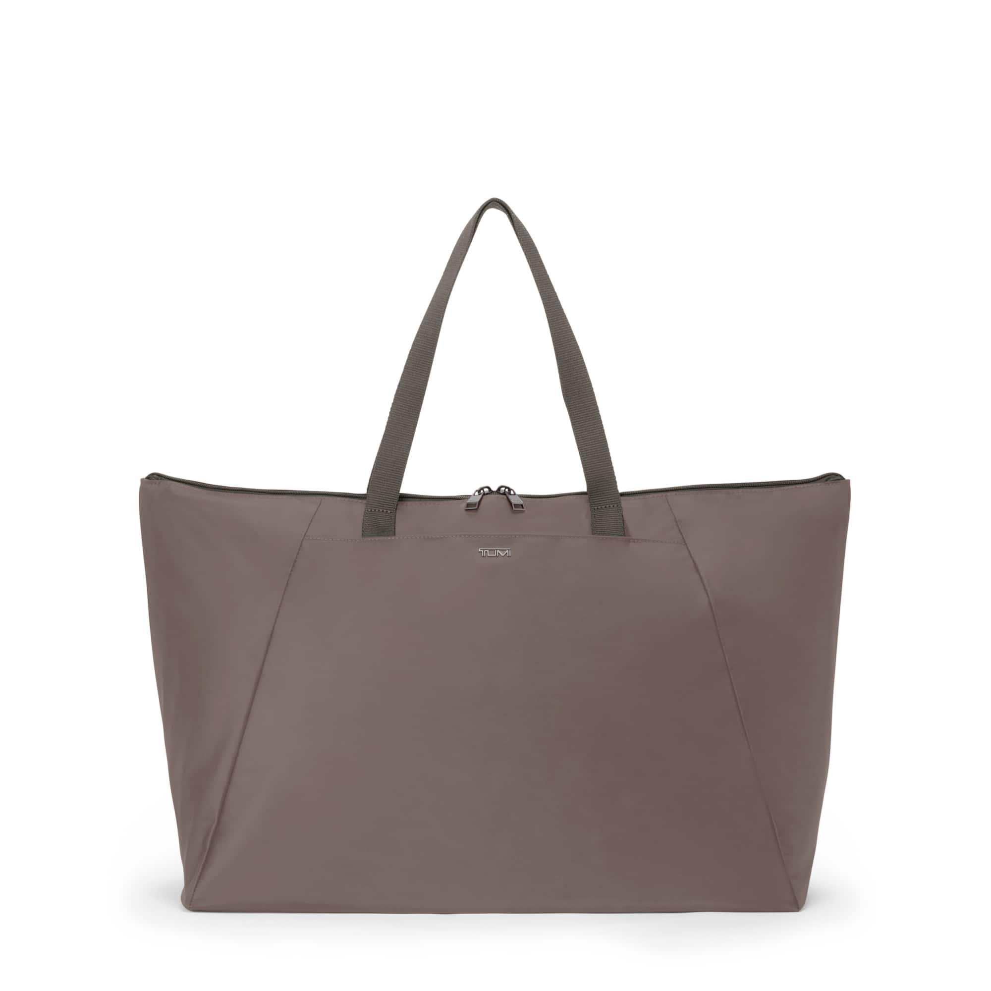 Front. TUMI - Voyageur Just In Case Tote Bag - Mink.