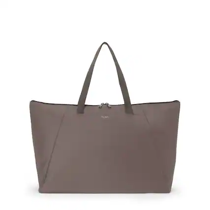 Front. TUMI - Voyageur Just In Case Tote Bag - Mink.
