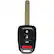 Back. Car Keys Express - Car Keys Express Honda Simple Key - 4 Button Remote and Key Combo with Trunk and programming device - Black.