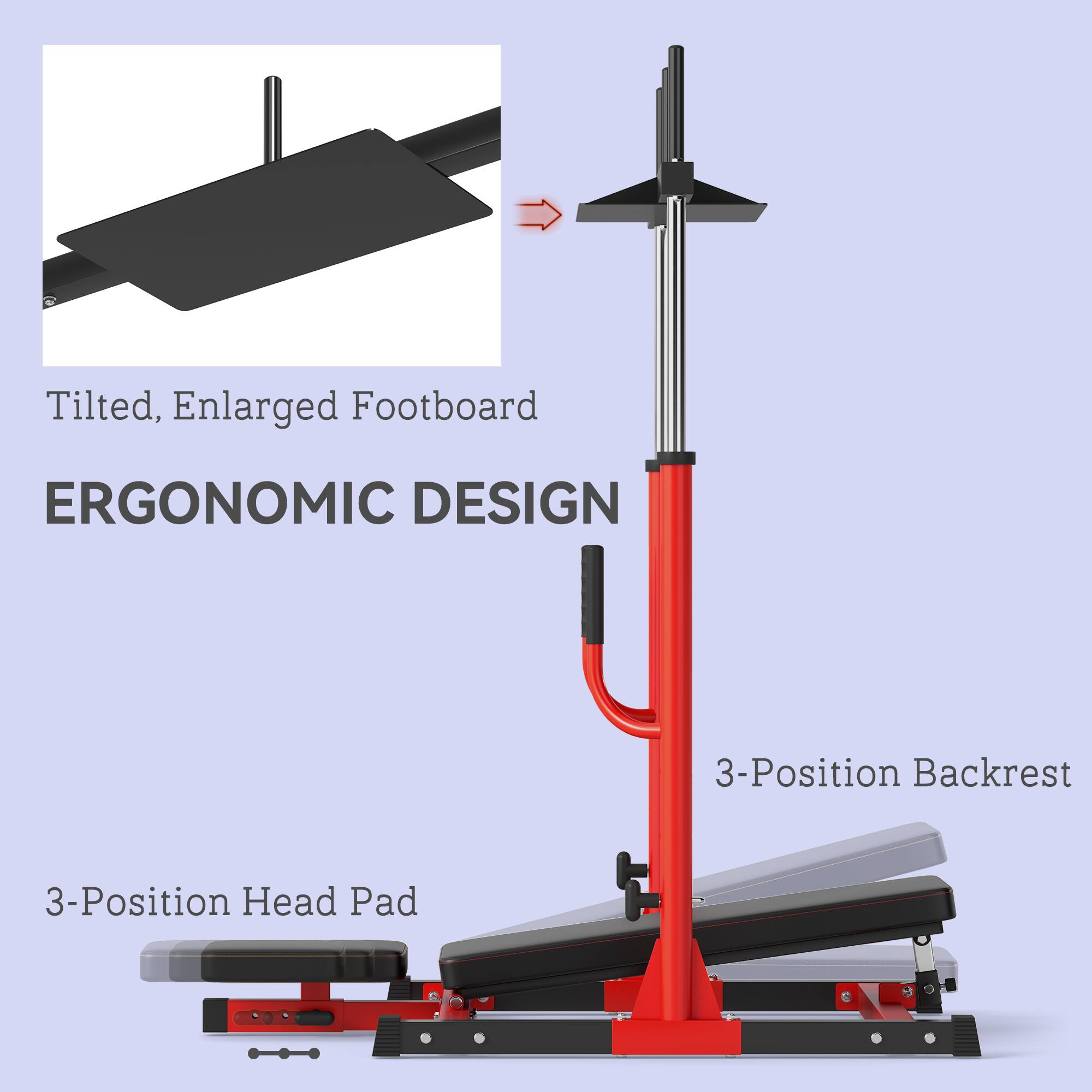 Tilted, Enlarged Footboard  
ERGONOMIC DESIGN  
3-Position Backrest  
3-Position Head Pad