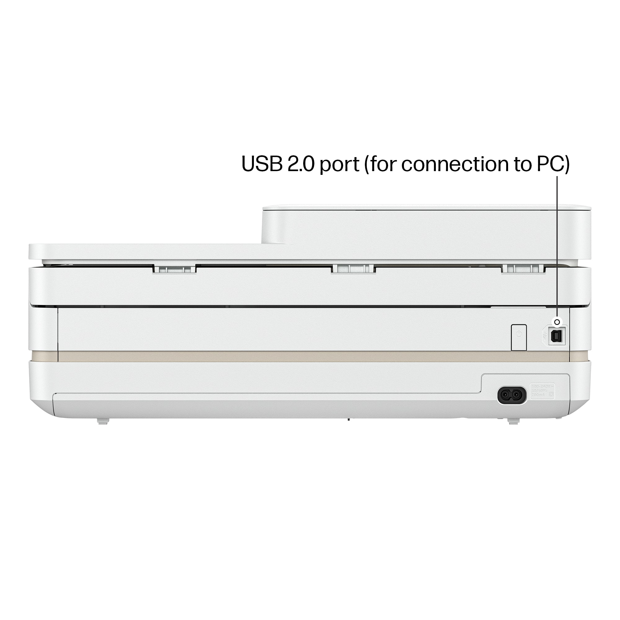 USB 2.0 port (for connection to PC)