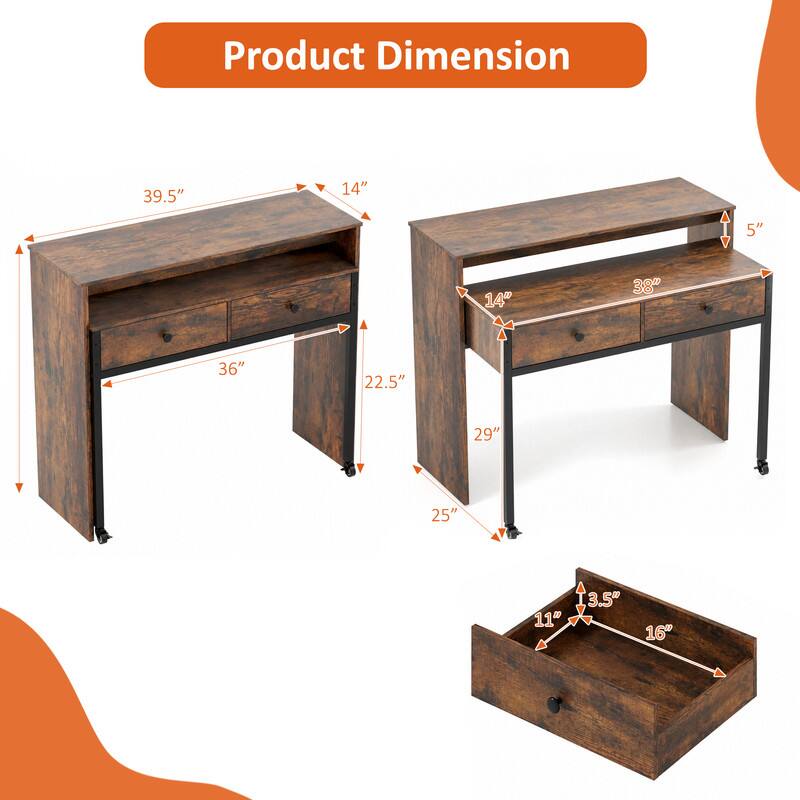 Product Dimension: 39.5" x 14" x 5" x 14" x 38" x 36" x 22.5" x 29" x 25" x 13.5" x 11" x 16"
