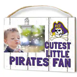 Jardine - ECU Pirates 8'' x 10'' Cutest Little Weathered Logo Clip Photo Frame - White