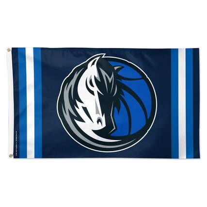Front. WinCraft - Dallas Mavericks 3' x 5' Vertical Stripe Deluxe Single-Sided Flag - Multicolor.