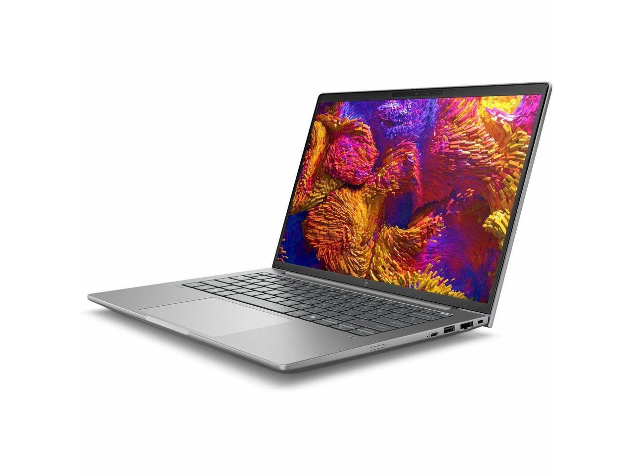 Alt View 3. HP - HP ZBook 8 G1ak 14" - AMD Ryzen AI 7 PRO 350, 64 GB, 1 TB SSD, Webcam, Wi-Fi, Bluetooth - Black.