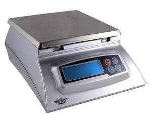 Angle. My Weigh - My Weigh KD-7000 Silver 7000 Gram 15lb Kitchen Lab and Craft Scale - SCKD7000S.