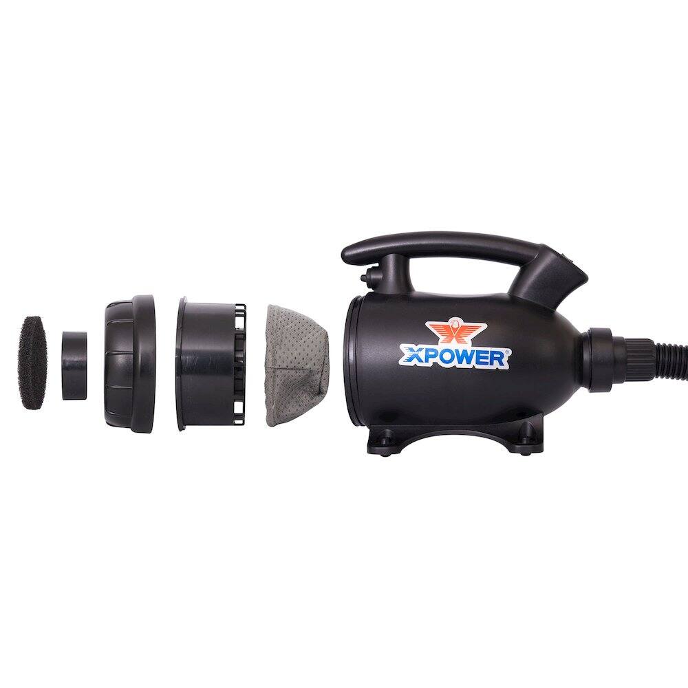 Angle. XPOWER - Multi-Use Powered Air Duster, Dryer, Pump, Blower.