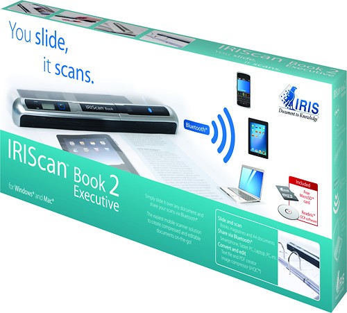 Sucediendo Comida sana equilibrar Best Buy: I.R.I.S. IRIScan Book 2 Executive Portable Scanner 8090272