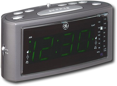 C6 GE Dual Alarm Stereo CD Clock Radio Am FM 7-4897a Green LED Display for sale online 