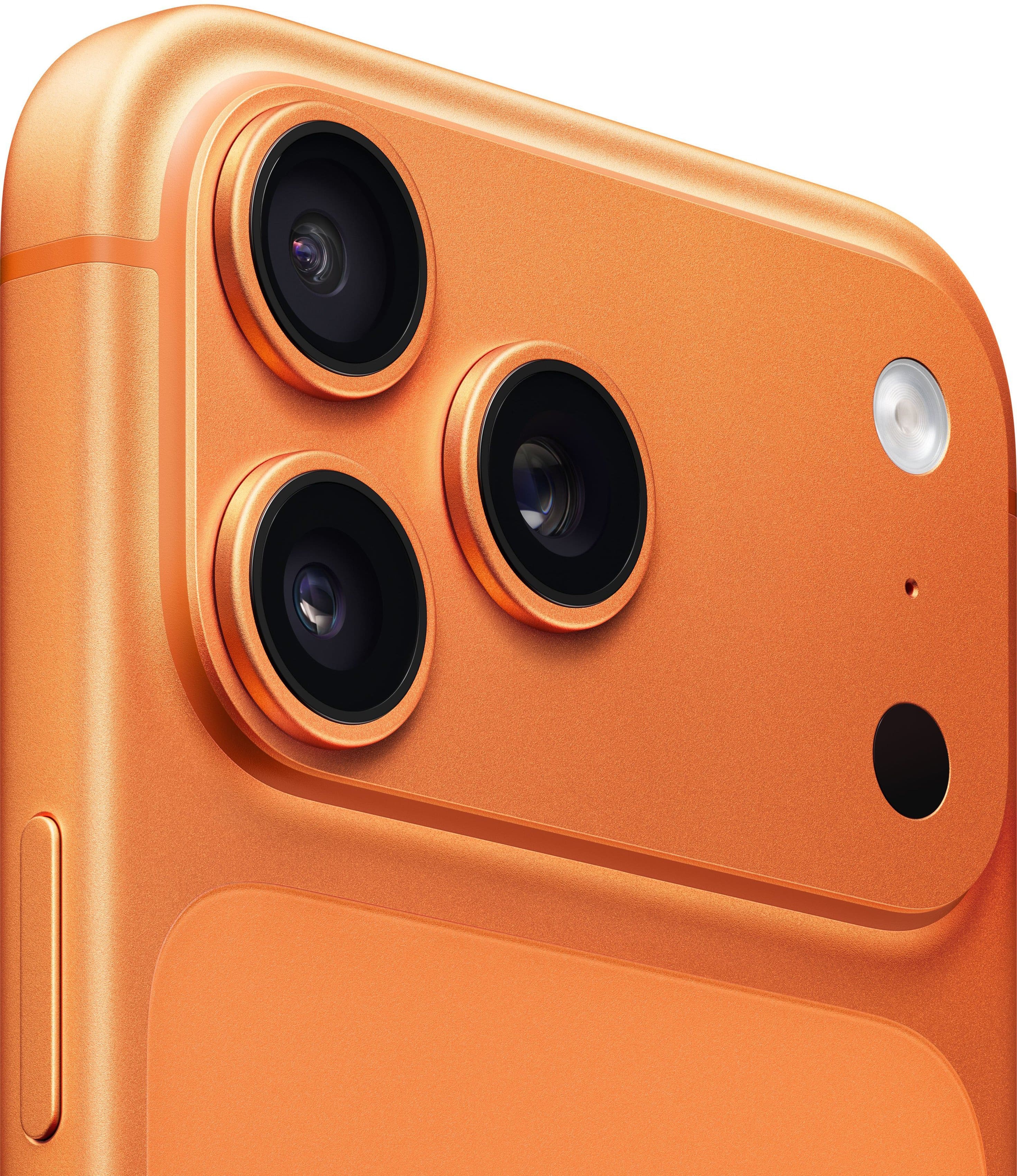 Alt View 2. Apple - iPhone 17 Pro Max 256GB - Cosmic Orange.