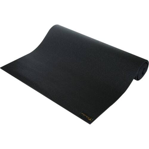 Front Standard. Wai Lana - Extra Thick Yoga & Pilates Mat - Black.