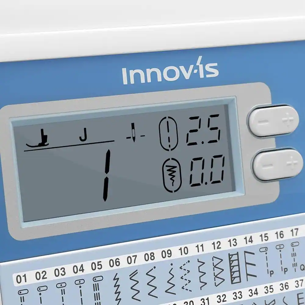 Innovis + J 25 1 0.0 16 17 14 15 12 13 10 11 08 09 06 07 01 02 03 04 05  
VVV WWV D TT7 P P Q  
IW MA 32 33 34 35 36 37 E - 3n 31