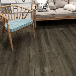 Dotfloor - 62.6"x9" SPC Composite Flooring; 5 Planks/Box (19.56 sq. ft/Box); 8mm Thick with ; 30 mil Wear Layer; - Indian Summer