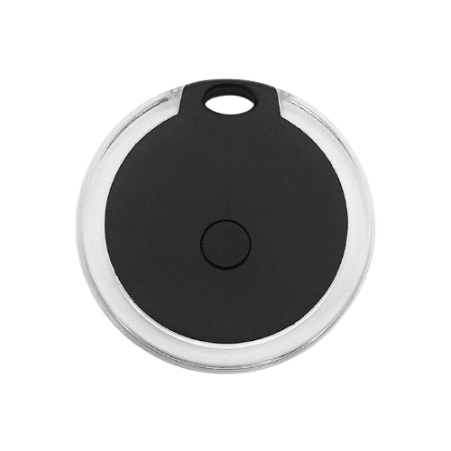 Front. Home Collection - 1Pc Mini GPS Tracker Wireless Bluetooth Anti-Lost Device for Kids, Pets, Wallets, and Keys – Black - Black.