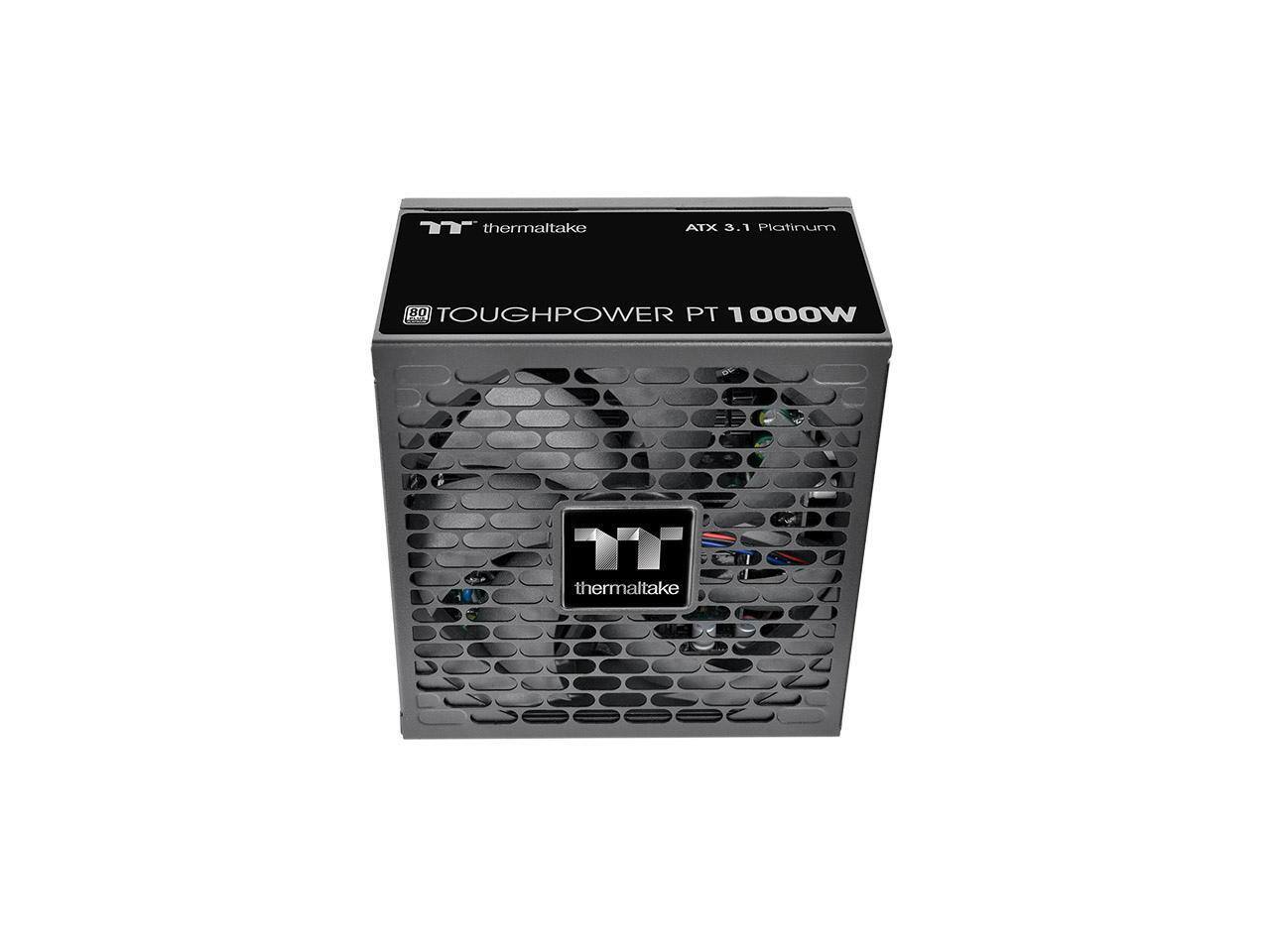 1 thermaltake ATX 3.1 Platinum 80 PLUS TOUGHPOWER PT 1000W 10b C T thermaltake