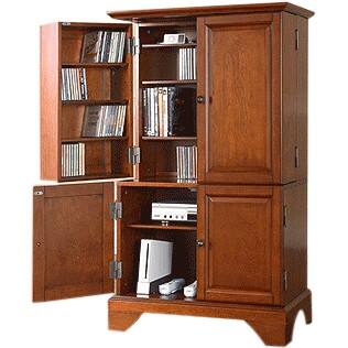 Alt View Standard 20. Crosley Furniture - Lafayette Media Storage/Gaming Cabinet.