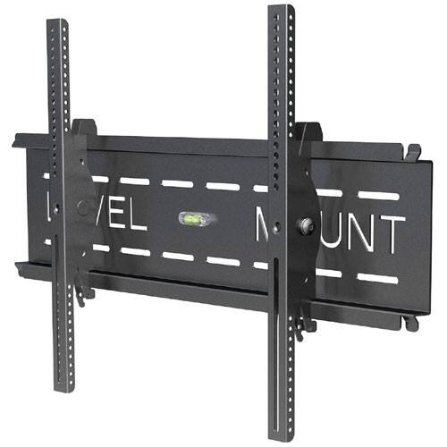 Front Standard. Level Mount - Wall Mount for Flat Panel Display - Black.