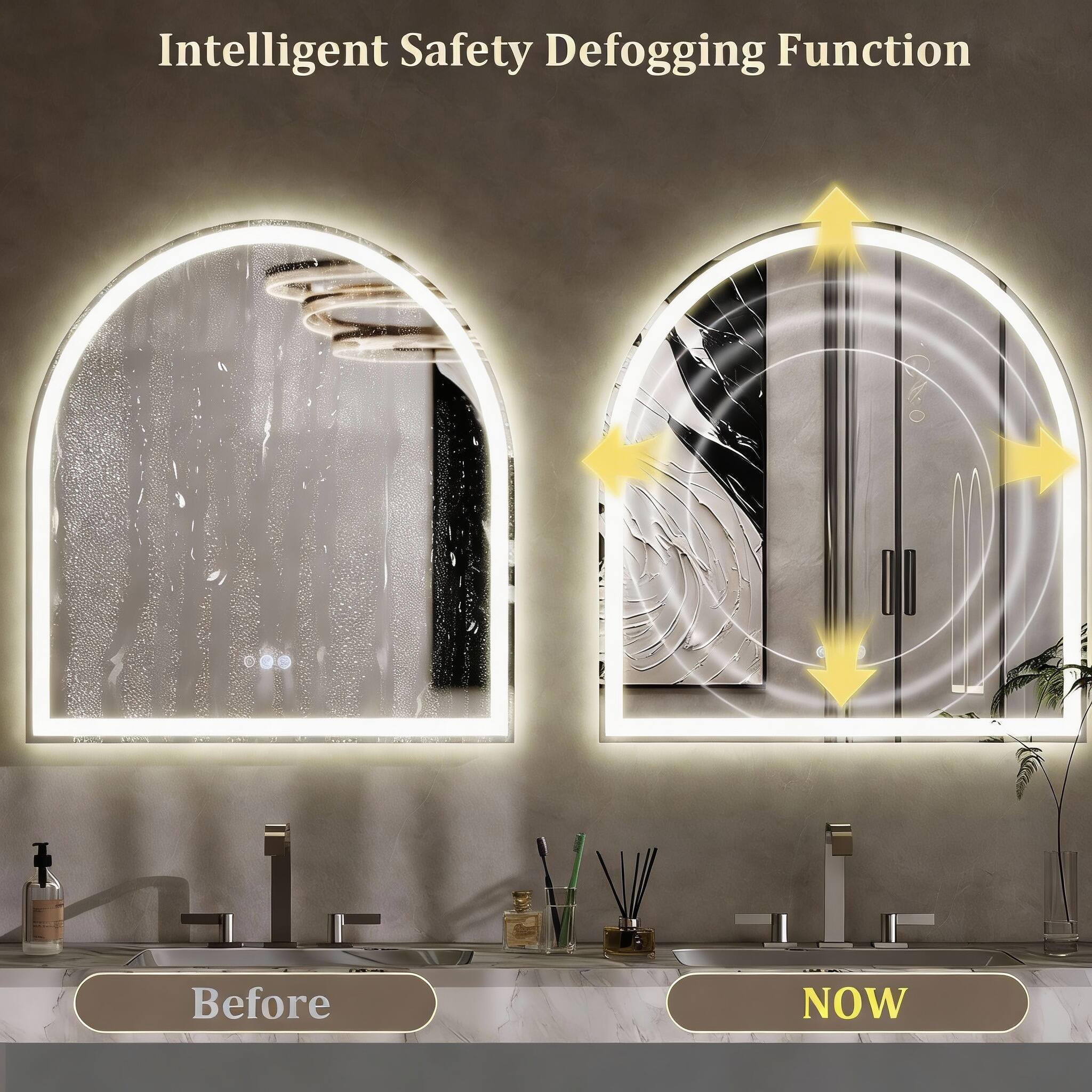 Intelligent Safety Defogging Function

Before

NOW