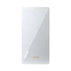 Front. ASUS - RP-BE58 BE3600 Dual-Band Wi-Fi 7 AiMesh Range Extender - White.