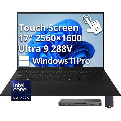 Touch Screen 17" 2560x1600 Ultra 9 288V Windows 11 Pro
Intel Core Ultra 9