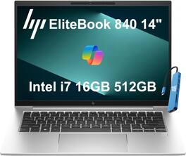 HP - Refurbished Excellent - Upgraded - EliteBook 840 G10 14" WUXGA Laptop - Intel Core i7 with 16GB Memory - 512GB SSD - Thunderbolt 4 - Win 11Pro - Silver