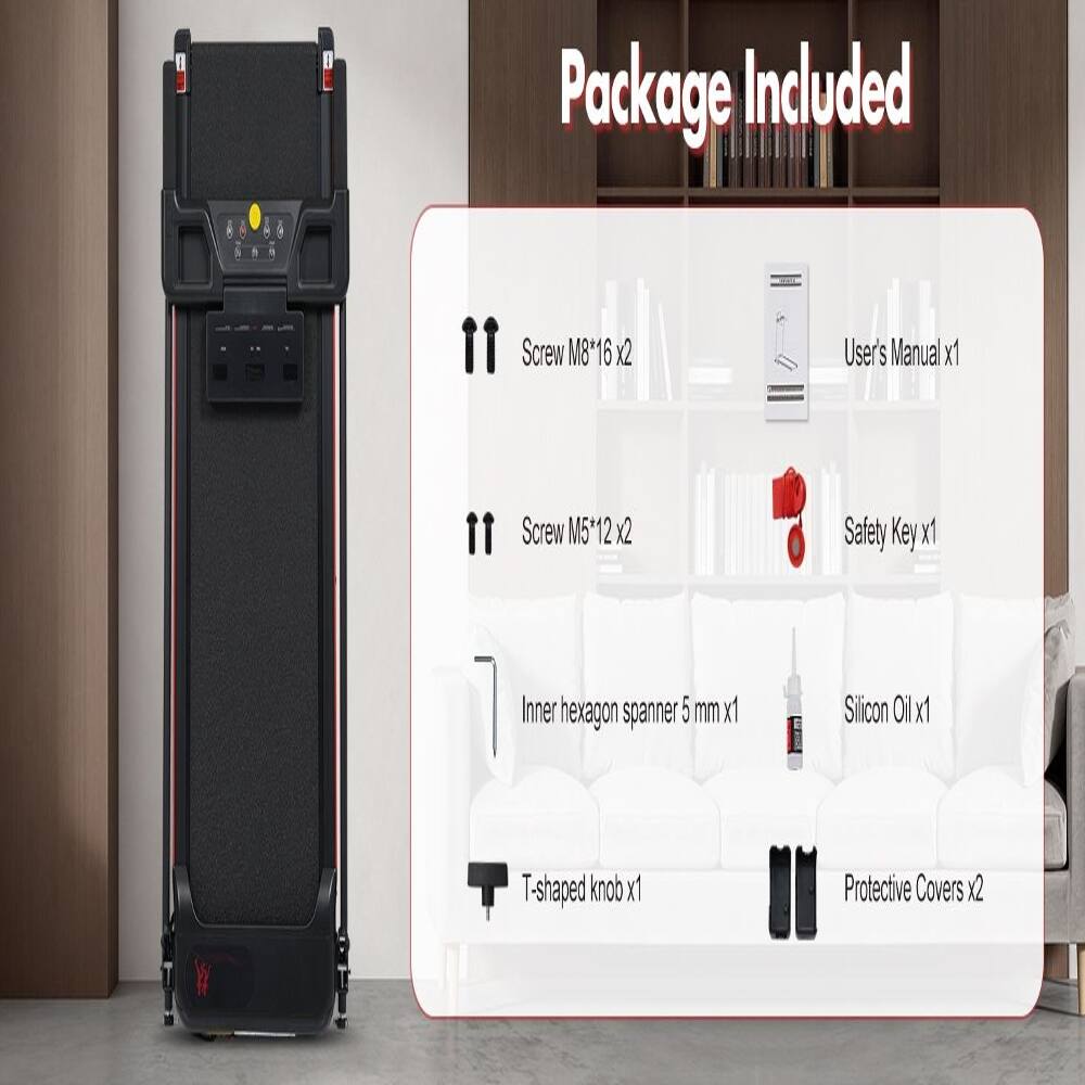 Package Included

- Screw M8*16 x2
- User's Manual x1
- Screw M5*12 x2
- Safety Key x1
- Inner hexagon spanner 5 mm x1
- Silicon Oil x1
- T-shaped knob x1
- Protective Covers x2