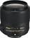 Front. Nikon - AF-S NIKKOR 35mm f/1.8G ED Prime Lens for Select Nikon DSLR Cameras - Black.