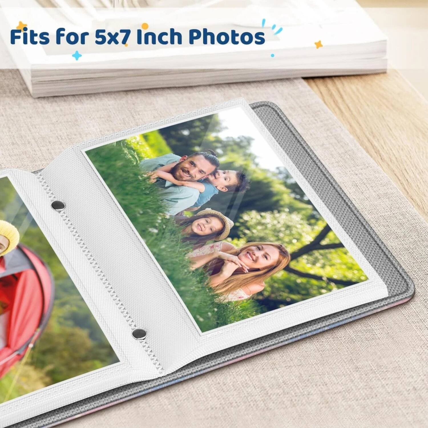 Fits for 5x7 Inch Photos