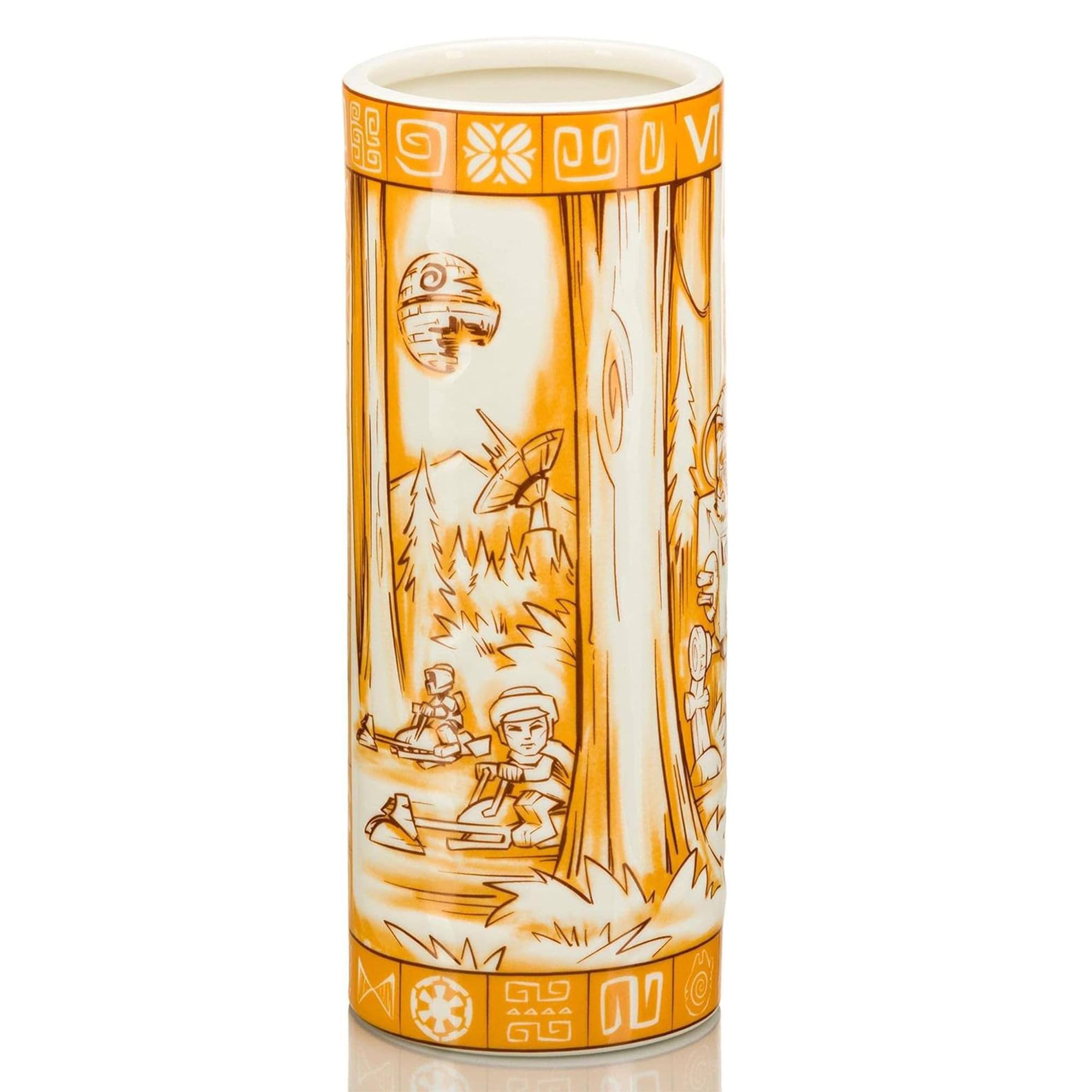 Alt View 2. Star Wars - Geeki Tiki Star Wars Endor Scenic 24 Ounce Ceramic Tiki Mug - Yellow.