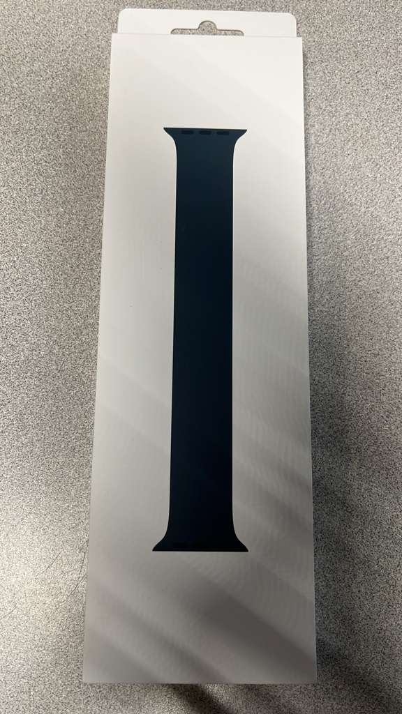 Front. Apple - Apple Watch Band SOLO LOOP 46MM WATCH BAND LAKE GREEN MY8Y3AM/A  SZ 4 - GREEN.