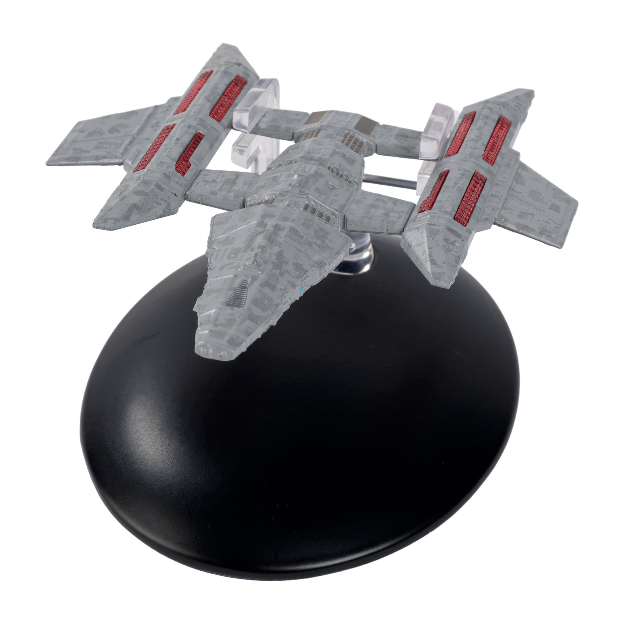 Alt View 2. Eaglemoss - Eaglemoss Star Trek Starship Replica | Tamarian Deep Space Cruiser - Grey.