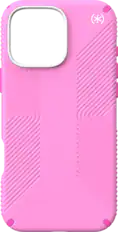 Front. Speck - Speck Presidio2 Grip with MagSafe Pink Case - iPhone 16 Pro Max - Pink.