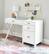 Alt View 20. Linon Home Décor - Penrose Four-Drawer Side Storage Desk - White.