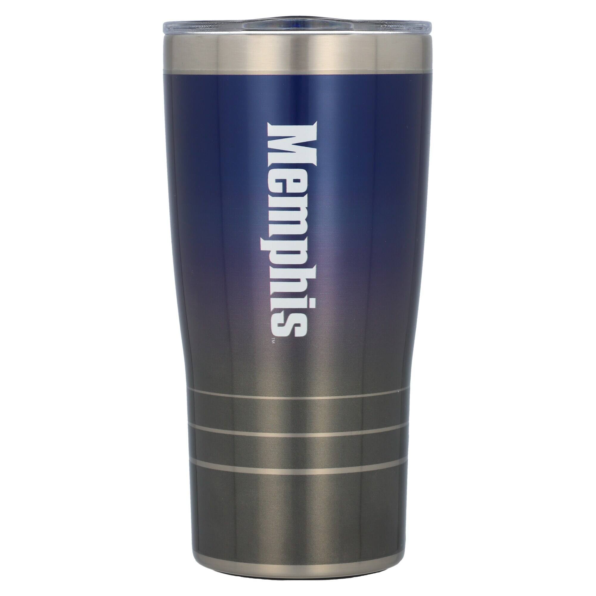 Alt View 1. Tervis - Memphis Tigers 20oz. Ombre Stainless Steel Tumbler - Multicolor.
