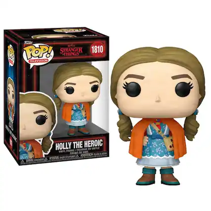 Funko POP! Television
Netflix Stranger Things
1810
Holly the Heroic
Vinyl Figure / Figurine en Vinyle / Figura de Vinil
Advertencia: Peligro de Asfixia / Attention: Danger d'étouffement / Warning: Choking Hazard