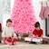 Alt View 4. Best Choice Products - Best Choice Products 6ft Pre-Lit Pink Christmas Tree, Artificial Holiday Decoration w/ 947 Branch Tips, 250 Lights - Pink.