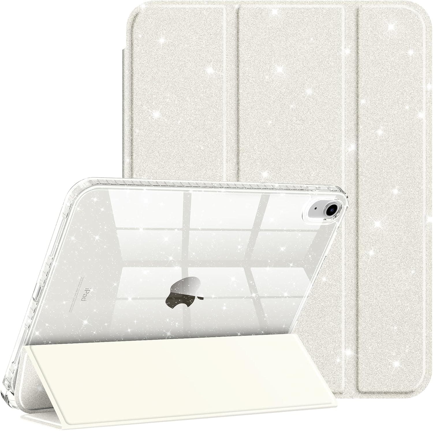 "Fintie - Clear Case for iPad (A16) 11th Gen 11-inch / iPad 10th Gen 10.9"" | Glittering Sparkly Shockproof Cover Shiny Back Shell - Starlight" price history on PriceWatchPro