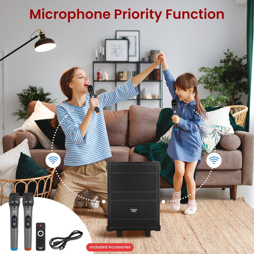Microphone Priority Function

Included Accessories